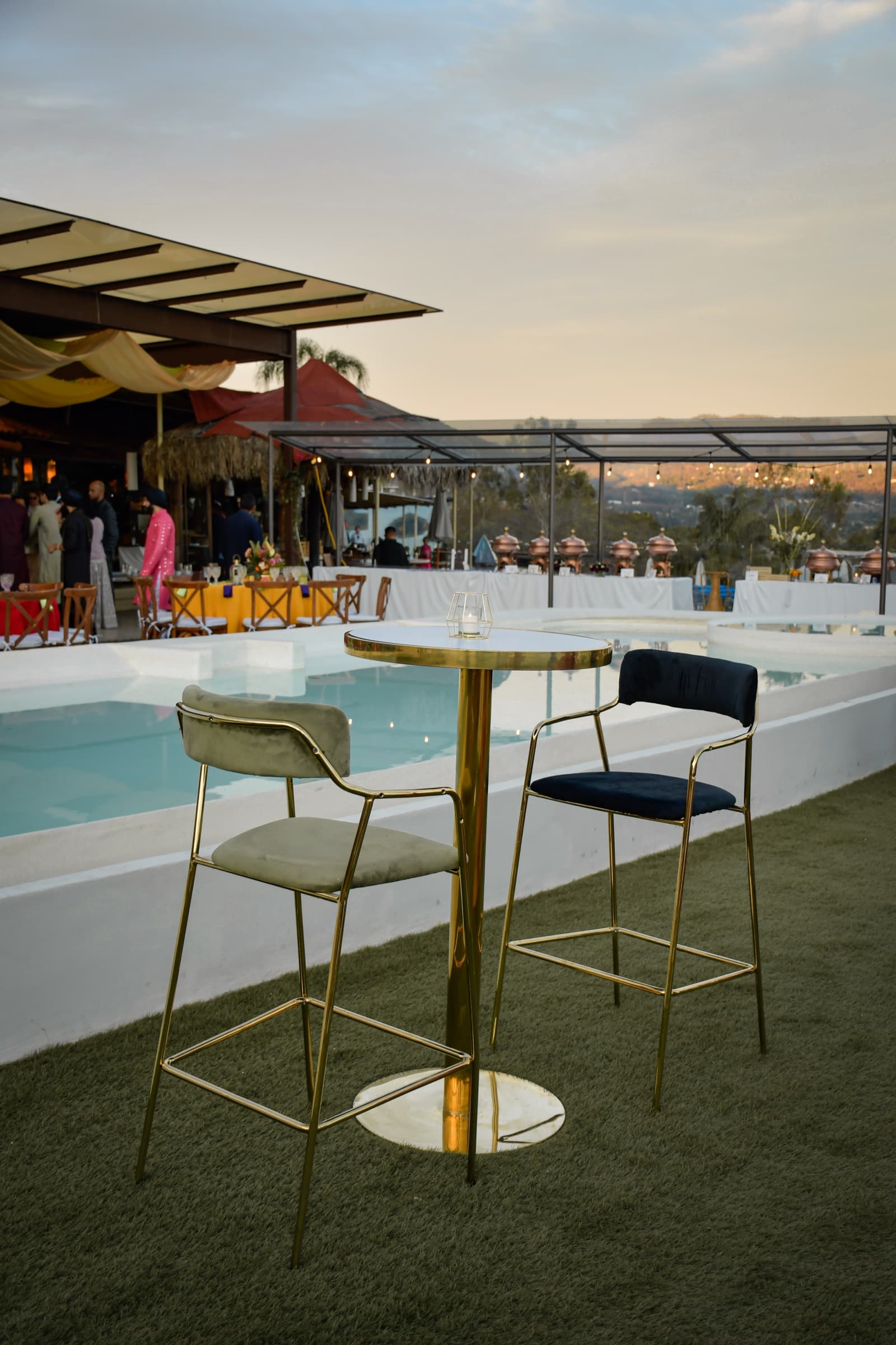 Wedding catering event