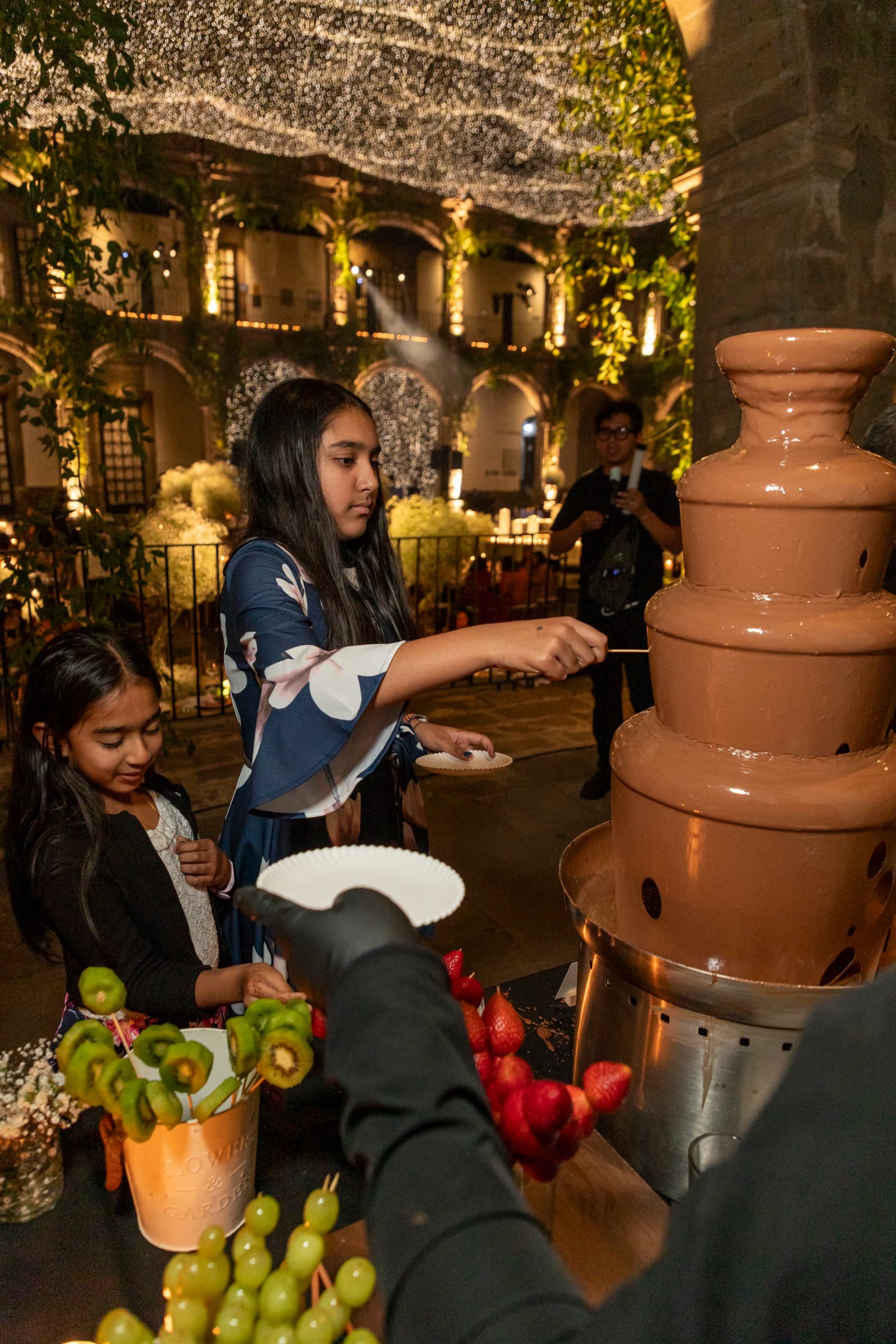 Indian wedding catering buffet service